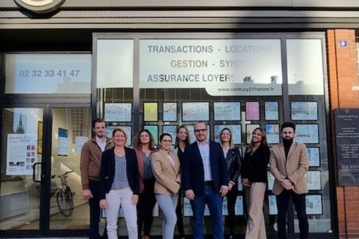 l'équipe de l'agence Harmony